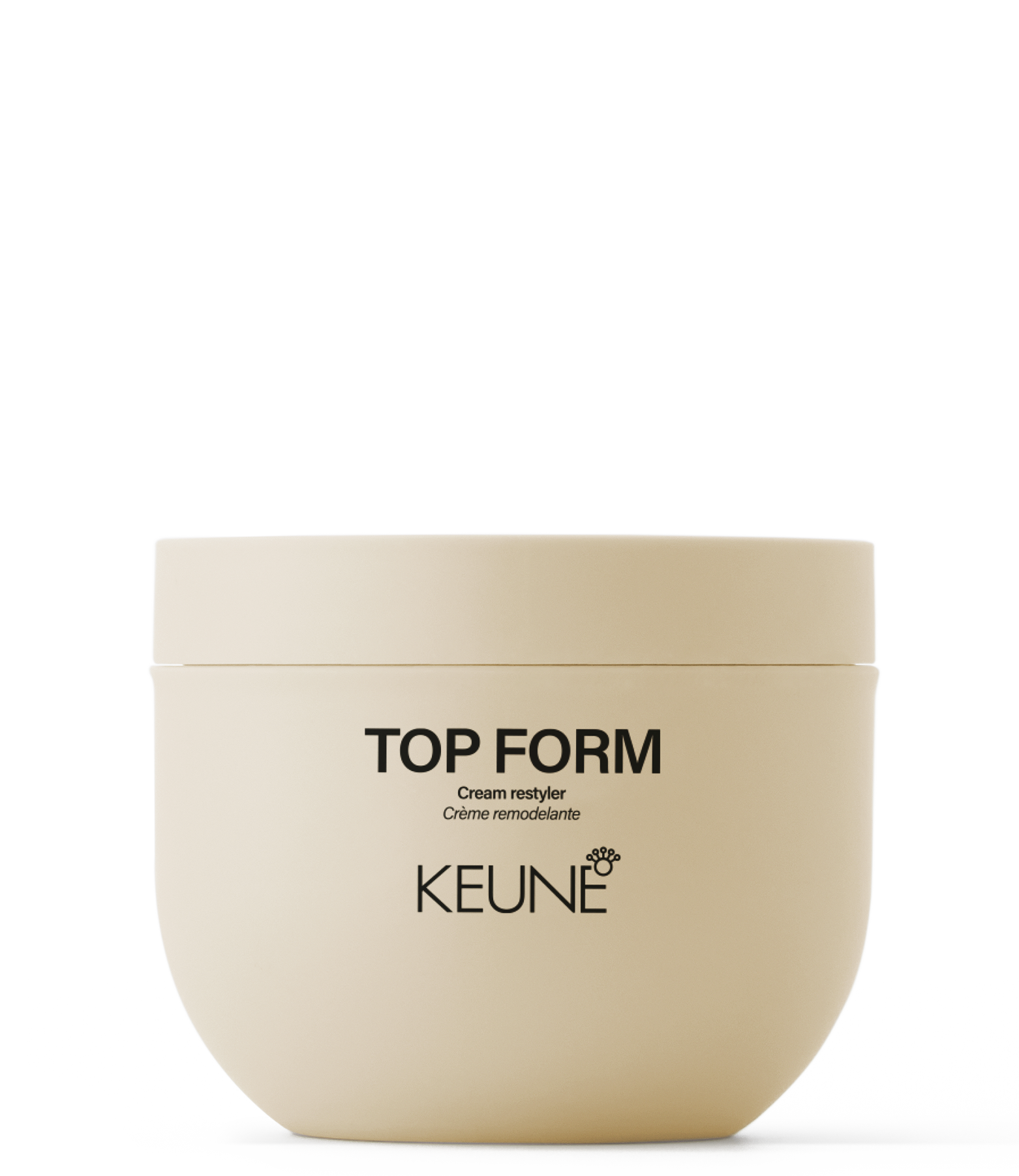 Keune Top Form - Restyling-Creme: Haarprodukt für müheloses Haarstyling, verleiht Geschmeidigkeit und Glanz, Anti-Frizz Formel.