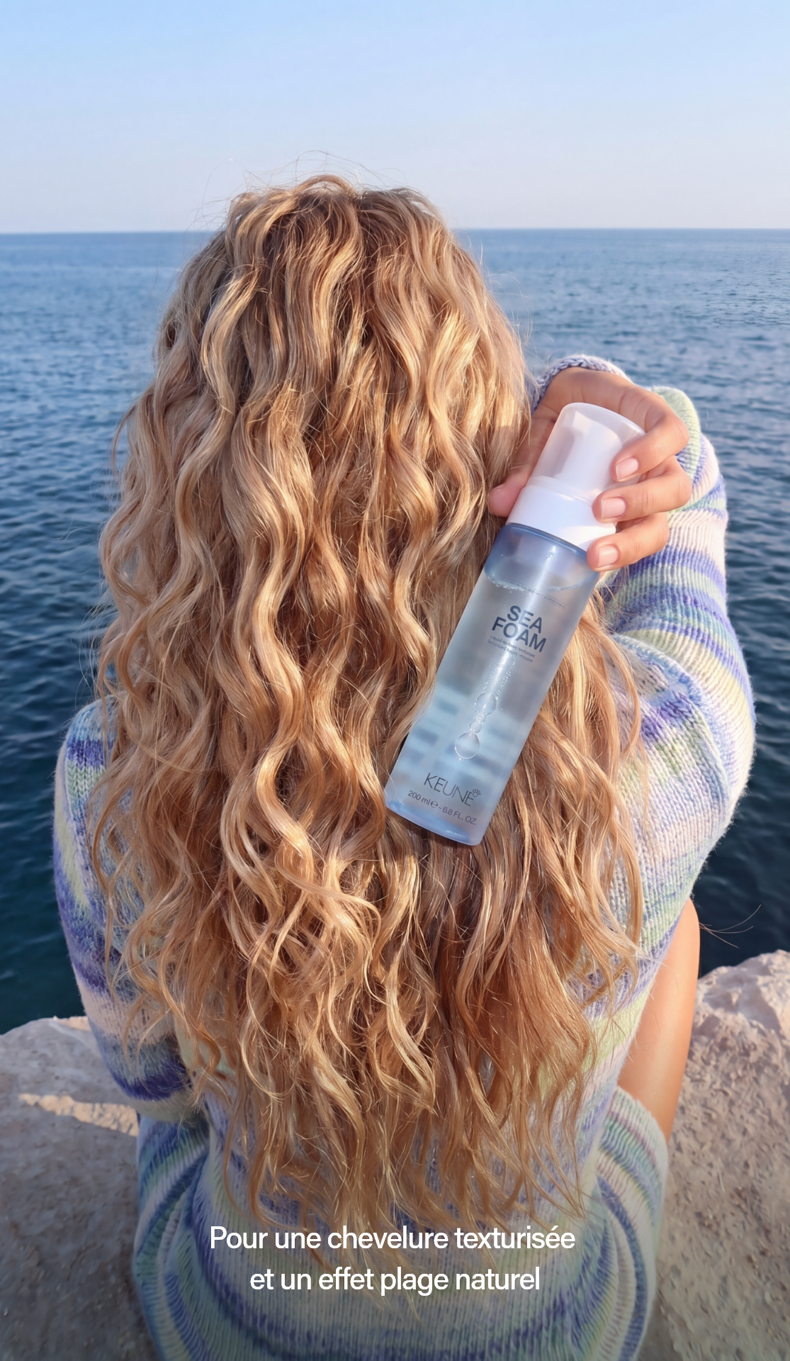 Keune Style Sea Foam pour un volume sans effort